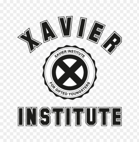 xavier institute vector logo free Transparent background PNG clipart