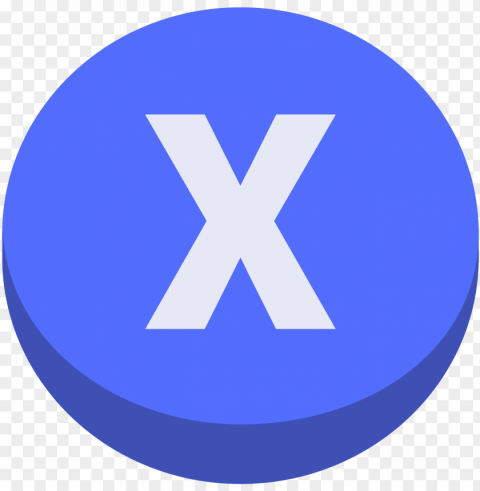 xbox x icon - angel tube statio Free PNG
