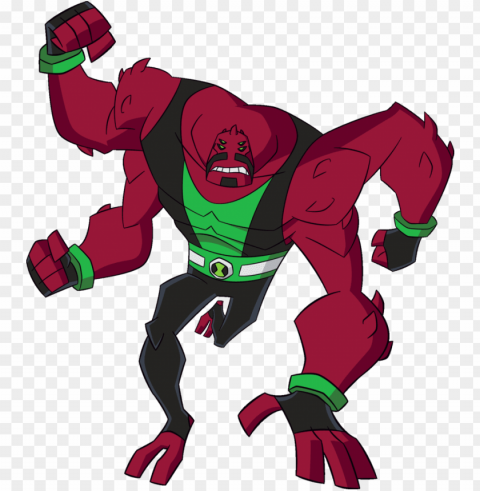xenomorph clipart ben 10 - fourarms ben 10 omniverse PNG with clear overlay