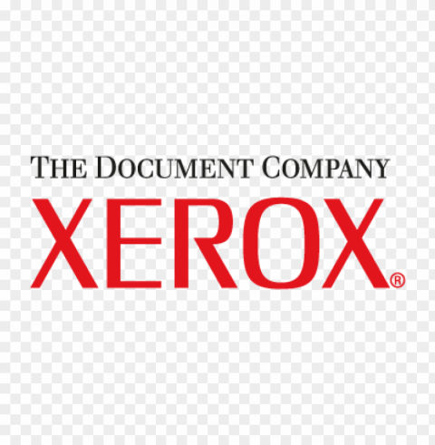xerox company vector logo free download PNG transparency