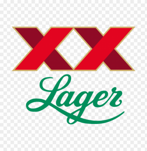 xx lager vector logo free download Transparent Background Isolation of PNG
