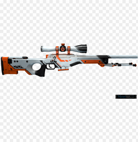 Я Играю В counter-strike - csgo awp asiimov Isolated Subject on Clear Background PNG