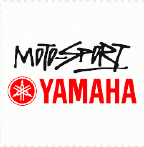 yamaha motosport logo vector free Isolated Element on HighQuality Transparent PNG