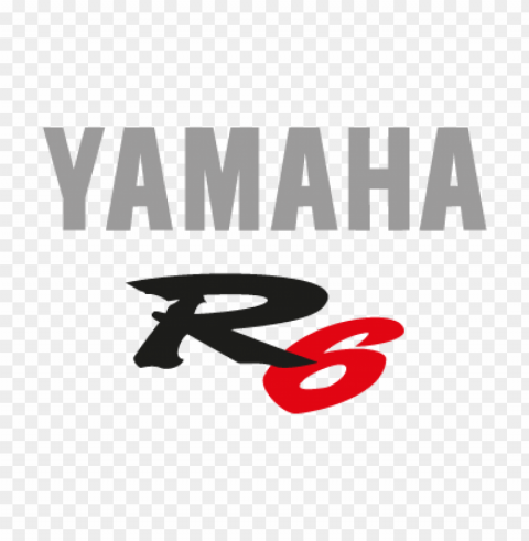 yamaha r6 eps vector logo free PNG Isolated Object with Clear Transparency
