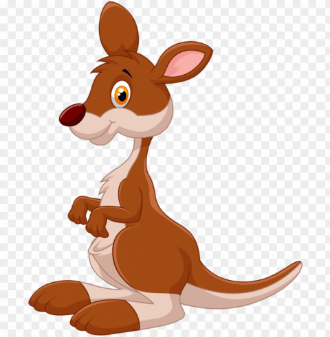 native Australian animals cartoon Isolated Artwork on HighQuality Transparent PNG