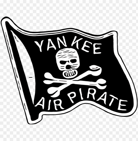 yankee air pirate short sleeve unisex t shirt - illustratio PNG Graphic Isolated with Clarity