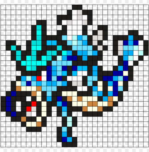 yarados pokemon bead pattern perler bead pattern - pixel art pokemon gyarados PNG images with no fees