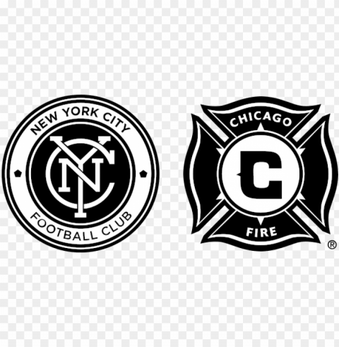 ycfc chicago fc - chicago fire soccer logo PNG with no bg