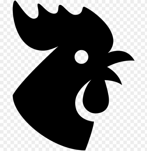 year of rooster - rooster Transparent Background PNG Isolated Icon