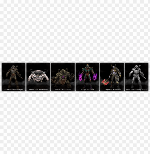 yearofdoom skinvanityimages vanity 1600x325-01 w text - action figure PNG with cutout background PNG transparent with Clear Background ID 935f5a97