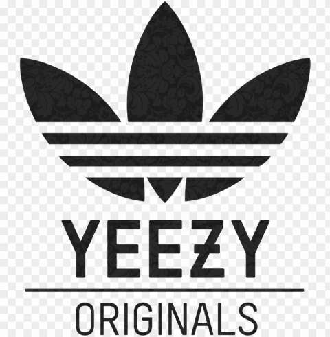 yeezy logo - adidas yeezy logo PNG free download transparent background