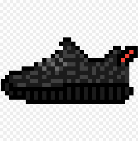 yeezys boost 350 pirate black - halo sprites Transparent PNG images complete library