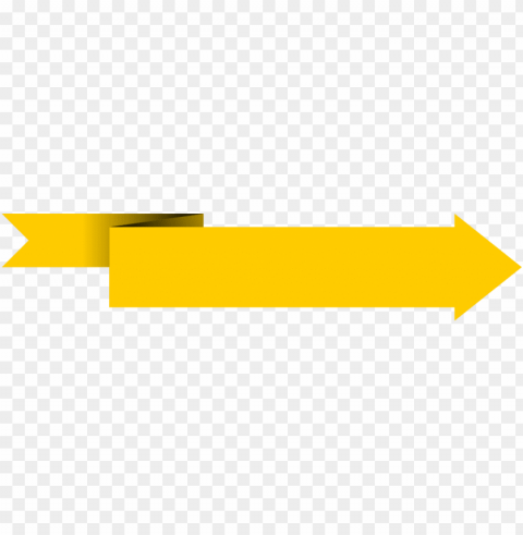 yellow banner transparent - yellow arrow banner PNG images no background