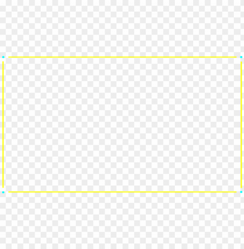 yellow border frame transparent background - yellow border transparent background PNG for web design
