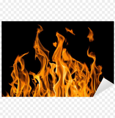 yellow fire sparks on black sticker pixers - von hexen vampiren und werwölfe Isolated Illustration on Transparent PNG