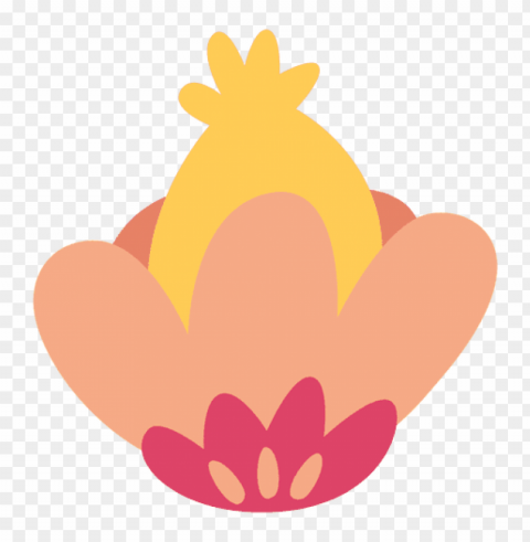 yellow flower crown Transparent PNG artworks for creativity