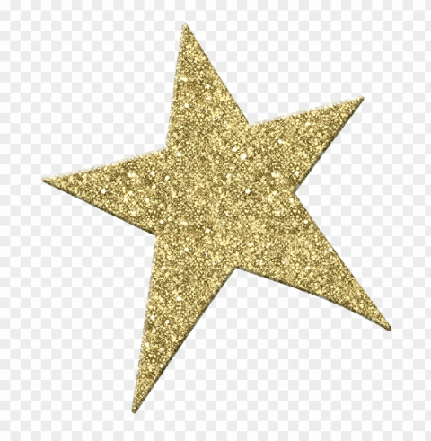 Yellow Gold Glitter Star PNG Files With Clear Background Variety