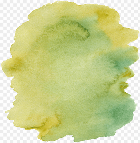 yellow green hand painted watercolor cartoon vegetable - watercolor painti Isolated Graphic on HighQuality PNG