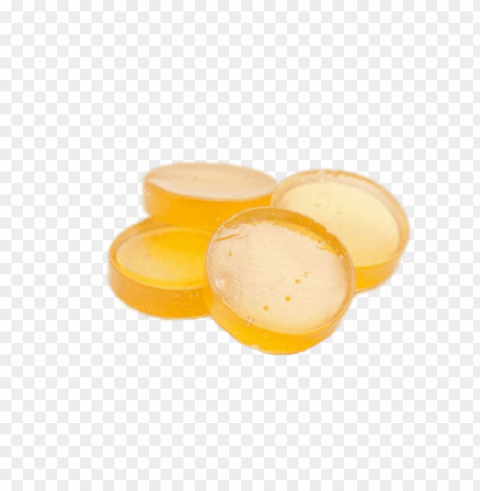 yellow lozenges PNG Image Isolated with Clear Transparency