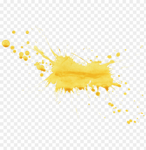 yellow paint splash Clear background PNG images bulk