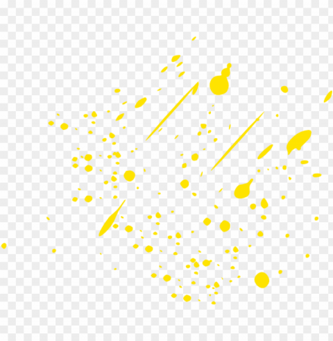 yellow paint splash PNG files with clear background