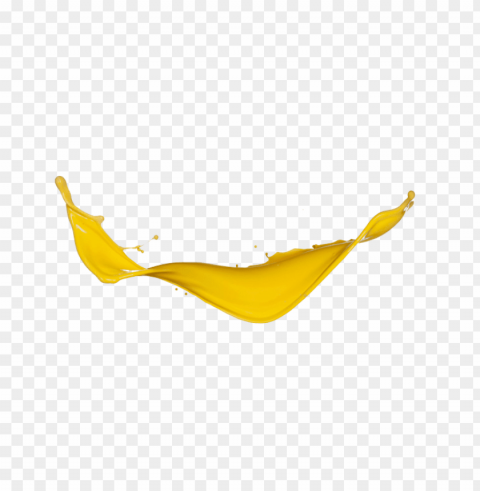 yellow paint splash PNG files with transparent elements wide collection
