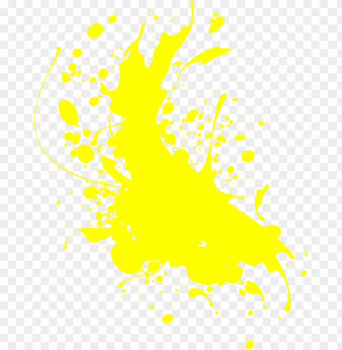 yellow paint splash PNG with transparent overlay PNG transparent with Clear Background ID 33201525