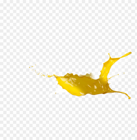yellow paint splash download - wallpaper ClearCut PNG Isolated Graphic