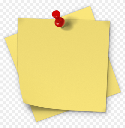 yellow sticky notes image - transparent background sticky note file Clear PNG pictures package