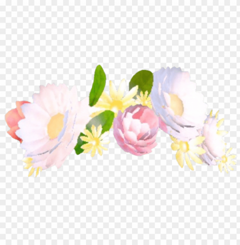 Yellow Transparent Flower Crown PNG For Online Use