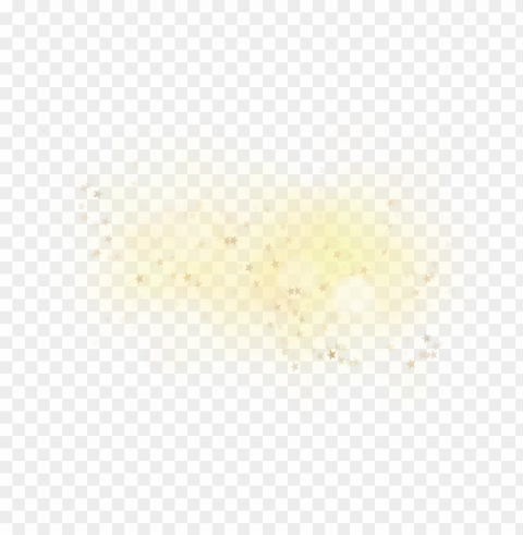 yellow & white blur light effect with gold stars PNG files with alpha channel