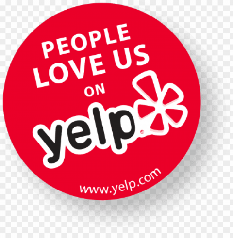 yelp logo - - people love us on yelp transparent ClearCut Background Isolated PNG Graphic Element