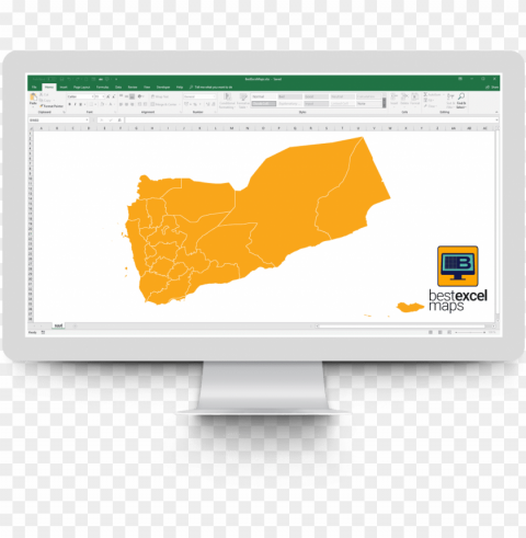 yemen map for microsoft excel - microsoft excel PNG images with clear background