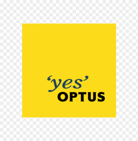 yes optus vector logo Isolated Subject in Transparent PNG Format