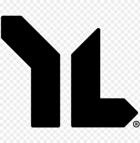 yl symbol black - young life logo Isolated Design in Transparent Background PNG