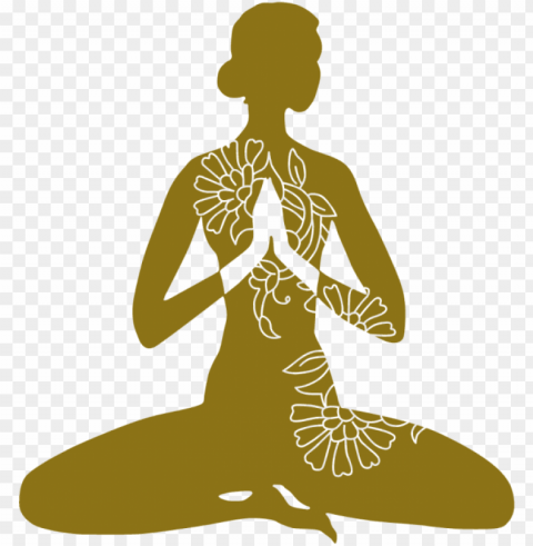 yoga silhouette - siluetas de yoga PNG images without restrictions