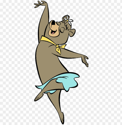 yogi bear cindy bear PNG for business use