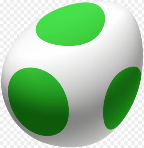 yoshi egg Isolated Element in Clear Transparent PNG