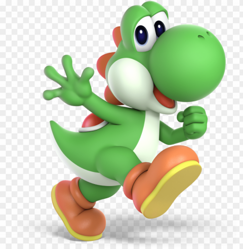 yoshi paleomario66 - super smash bros ultimate characters Isolated PNG Object with Clear Background