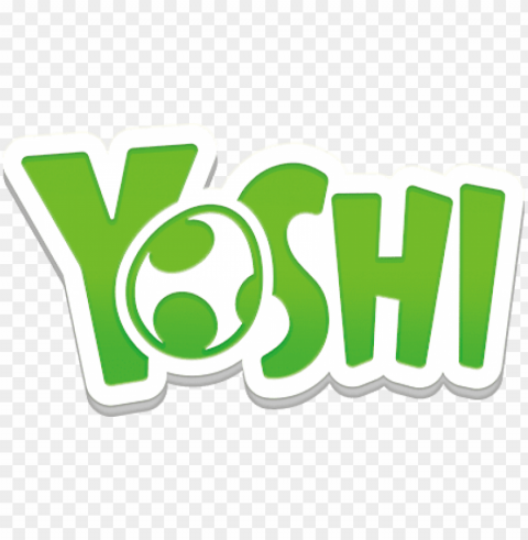 Yoshi - Yoshi Logo Transparent Isolated Subject In HighResolution PNG