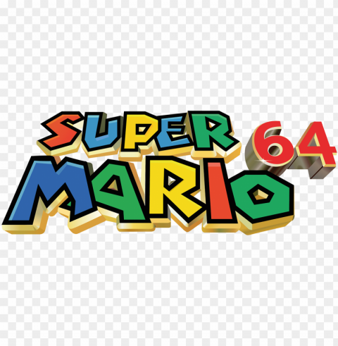 you can get the logo's over here with the vector files - super mario 64 PNG images with alpha transparency wide selection