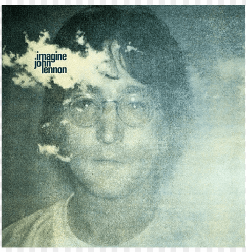 you may say i'm a dreamer - john lennon imagine album cover PNG Isolated Design Element with Clarity