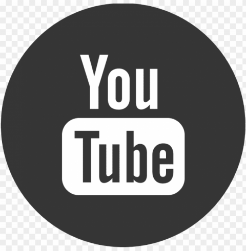 you-tube - youtube icon black circle PNG with Isolated Object PNG transparent with Clear Background ID 47d9ea6f