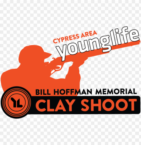 young life clay shoot logo - poster PNG with transparent background free
