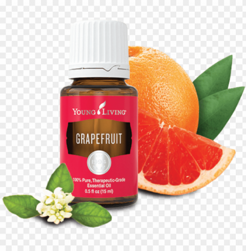 young living grapefruit essential oil 15 ml PNG file without watermark