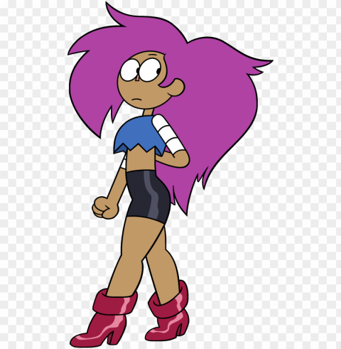 younger enid - ok ko let's be heroes enid Transparent background PNG stock