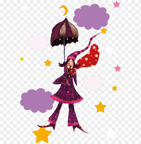your life is a fairytale adventure if you just see - illustratio Transparent PNG Isolated Graphic with Clarity