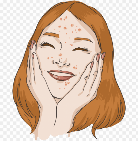 Your Pimples Are Cute Transparent Background PNG Isolated Design