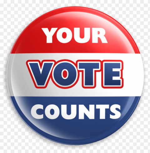your vote counts icon PNG with alpha channel for download