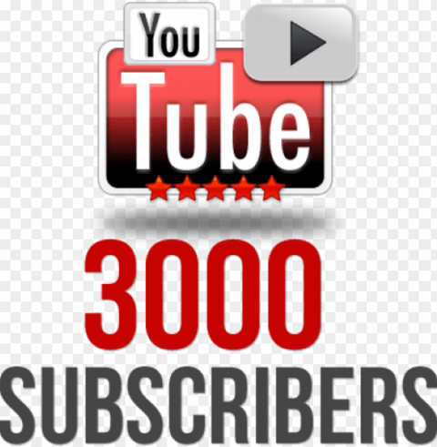 Youtube 500 Subscribers Transparent Image